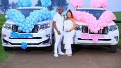 MC Kajim & wife Wambui reveal gender of their unborn baby in unique event