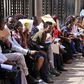 Jobseekers queue for interviews in Nairobi in the past. (Photo: Courtesy)