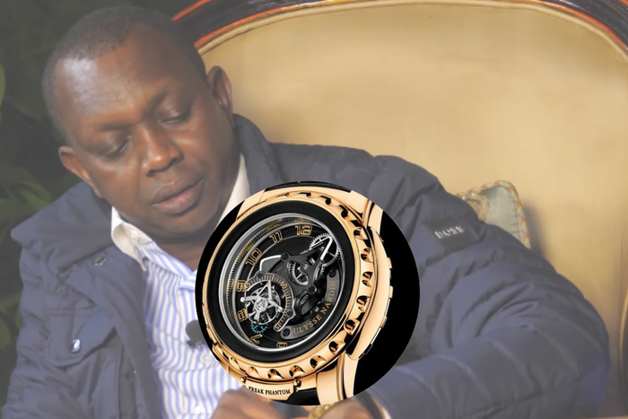 Oscar Sudi reveals story behind his Sh16.6 million Ulysse Nardin Freak Phantom watch