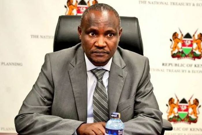 Treasury Cabinet Secretary John Mbad