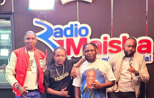 Radio Maisha Breakfast show crew