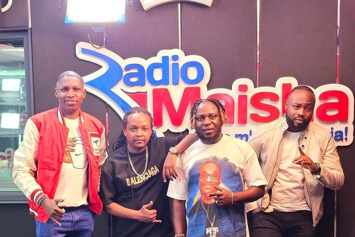 Radio Maisha Breakfast show crew