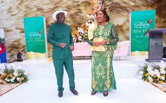 Raila and Ida Odinga celebrate her 74th birthday in glamorous event
