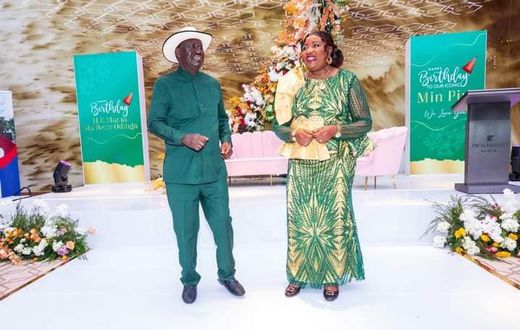 Raila and Ida Odinga celebrate her 74th birthday in glamorous event