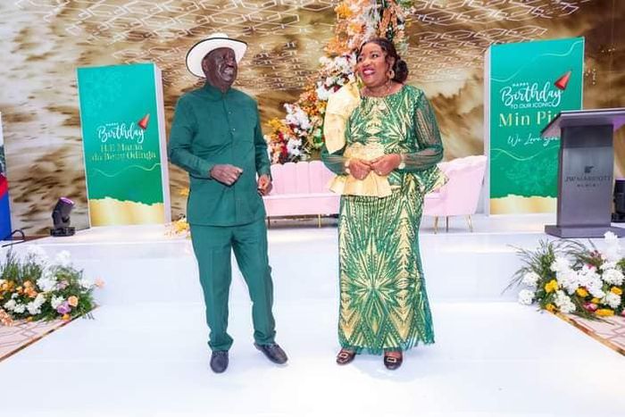 Raila and Ida Odinga celebrate her 74th birthday in glamorous event