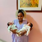 Carolina Carlz & hubby welcome birth of twins