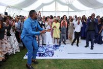 Murang'a Deputy Governor Stephen Munania weds Charity Mbinya in colourful event