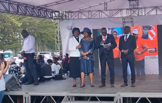 Mercy Mawia's mum and dad give emotional tributes to their late daughter during burial ceremony in Nyahururu on August 2, 2024