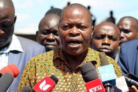 Kenya Union of Post Primary Education Teachers (Kuppet) Secretary-General Akelo Misori