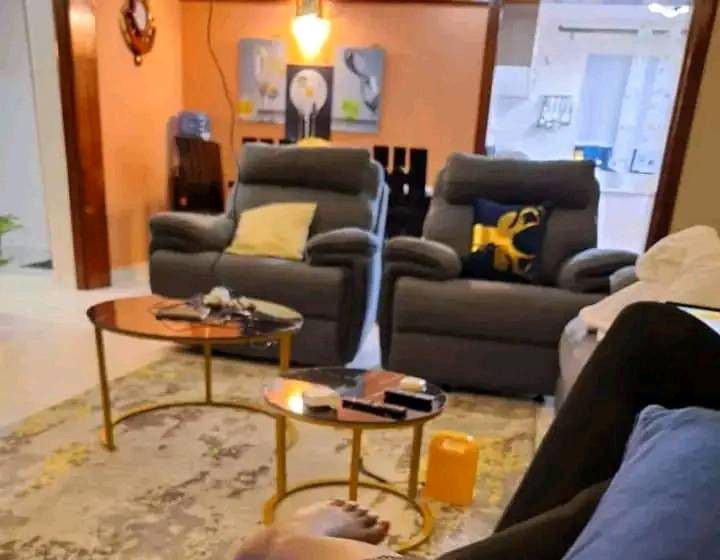 Ex-radio presenter accused of burning wife's house details what really happened ( Image of the house before it got burnt down)