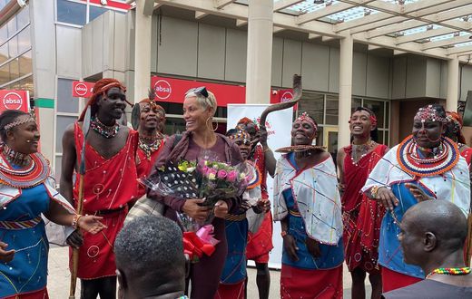 Hollywood star Nicole Murphy’s  film project with Lovince Mckenzie, collaboration with Bien & business interest in Kenya