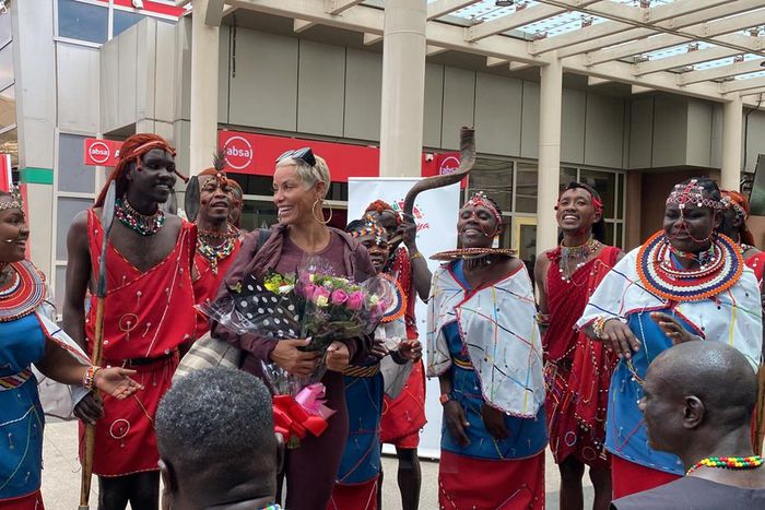 Hollywood star Nicole Murphy’s  film project with Lovince Mckenzie, collaboration with Bien & business interest in Kenya