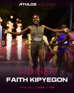 Faith Kipyegon at the Athlos New York meet