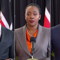 CS Hassan Joho, Roslinda Soipan Tuya and Kipchumba Murkomen