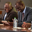 File image of Kimani Ichung'wah with President William Ruto