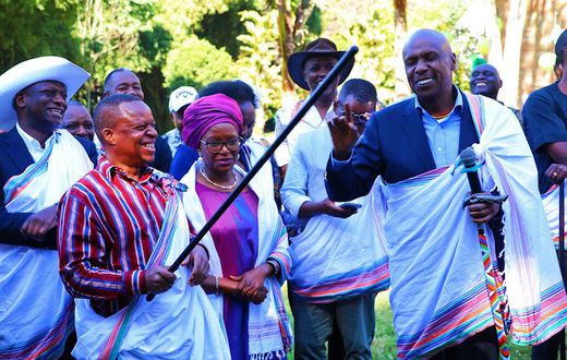 Gideon Moi & Zahra Moi beam with pride as son Kimoi Moi weds in lavish ceremony