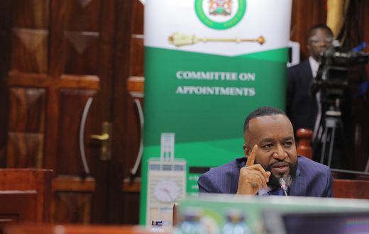 Hassan Joho appeared before the National Assembly Committee on Appointments