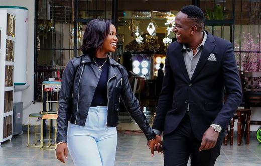Comedian YY and Marya Okoth