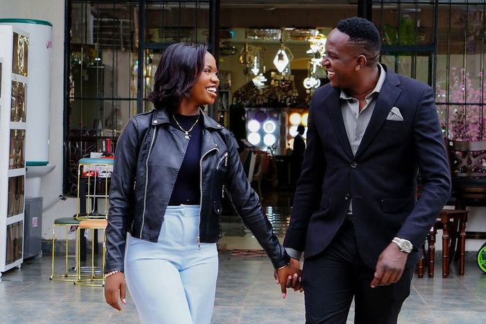 Comedian YY and Marya Okoth