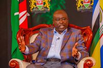 Deputy President Rigathi Gachagua during a media interview on August 4, 2023