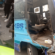 KBS bus involved in an accident along Argwings Khodek Road