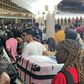 Stranded passengers at JKIA