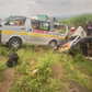 Scene of road accident that happened in Muhoroni
