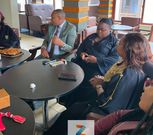 Bishop Muthee Kiengei and Lizz Wangui, during a meeting with content creator Pritty Vishy, and her manager on September 4, 2024