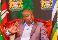 Deputy President Rigathi Gachagua during a media interview on August 4, 2023