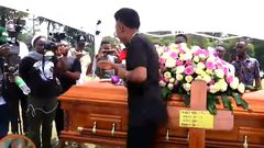 Mbaitu FM presenter Mercy Mawia is finally being laid to rest today at her home in Nyahururu.