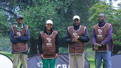 Caddies at the Limuru Country Club for the NCBAGolfSeries2024