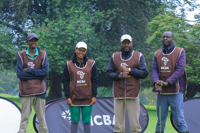 Caddies at the Limuru Country Club for the NCBAGolfSeries2024