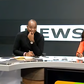 Sam Gituku, Linus Kaikai and Yvonne Okwara during News Gang show