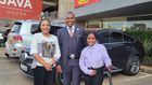 Bishop Muthee Kiengei, his ex wife Keziah Wa Kariuki and their daughter