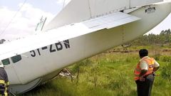 Plane veers of runway during takeoff at Migori Airstrip