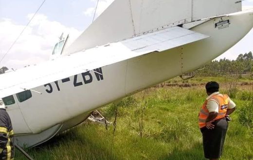 Plane veers of runway during takeoff at Migori Airstrip