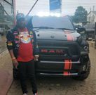 Mike Sonko with his Dodge Ram truck