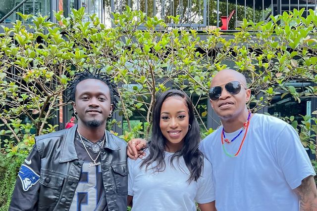 Bahati, his wife Diana Marua and singer Prezzo