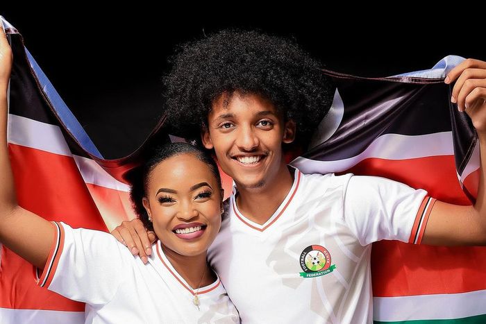 Chris Baby and other influencers don Harambee Starlets new kit