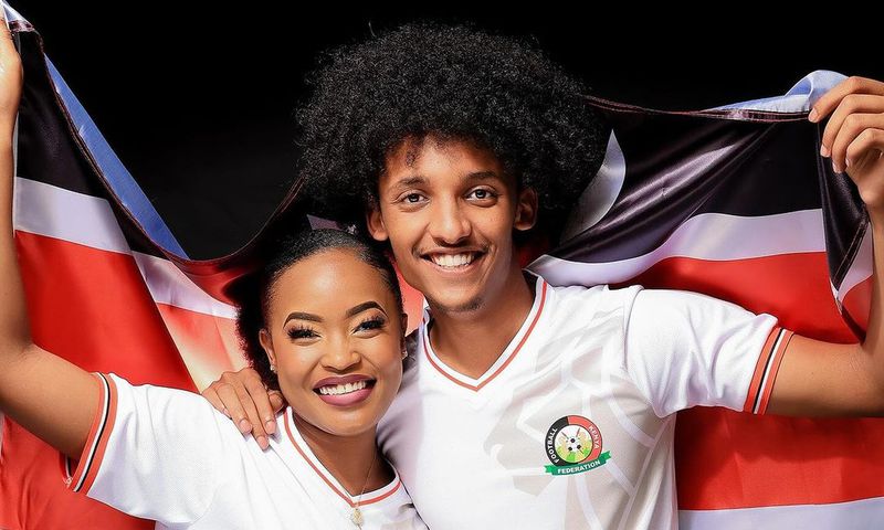Chris Baby and other influencers don Harambee Starlets new kit