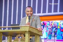 Bishop Ben ‘Muthee Kiengei’ Kamau of JCM church in Ruiru. Photo: Kelvin Maina