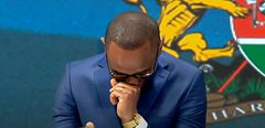 Sam Gituku during News Gang show