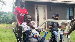 DJ Evolve tries out new experiences with friend Brian Muchiri in Nakuru