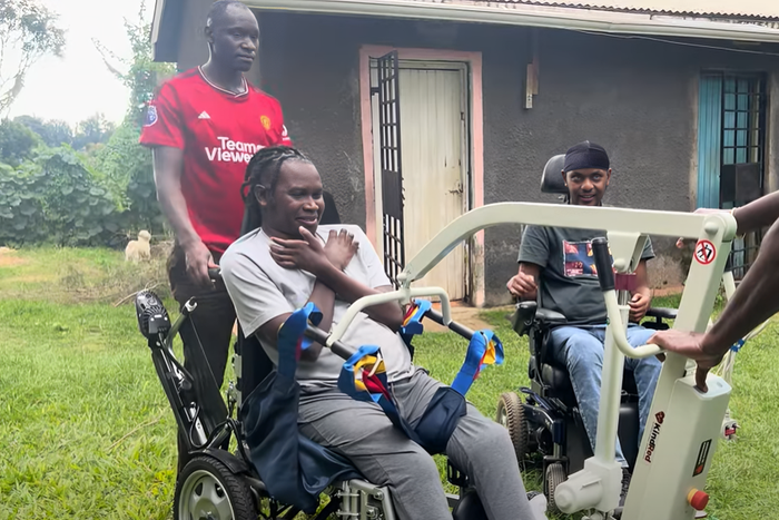 DJ Evolve tries out new experiences with friend Brian Muchiri in Nakuru