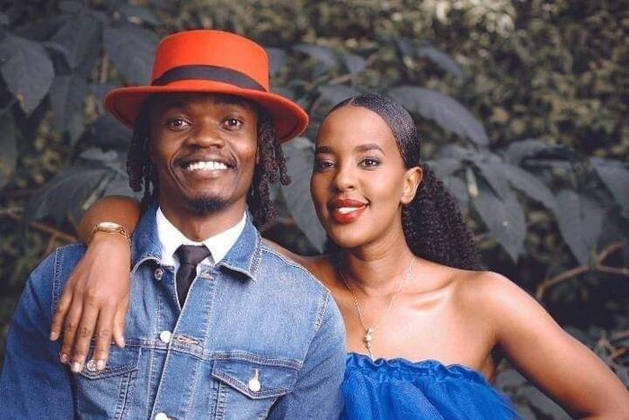 Juliani with wife Lillian Nganga