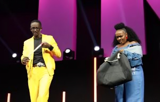 Njugush and Wakavinye thrill fans at TTNT5 at,The Sarit Expo Center with 6,000 fans in attendance