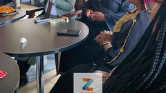 Bishop Muthee Kiengei and Lizz Wangui, during a meeting with content creator Pritty Vishy, and her manager on September 4, 2024