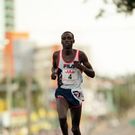 Fred Kiprop during his days on the track