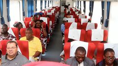 Passengers in the Standard Gauge Railway