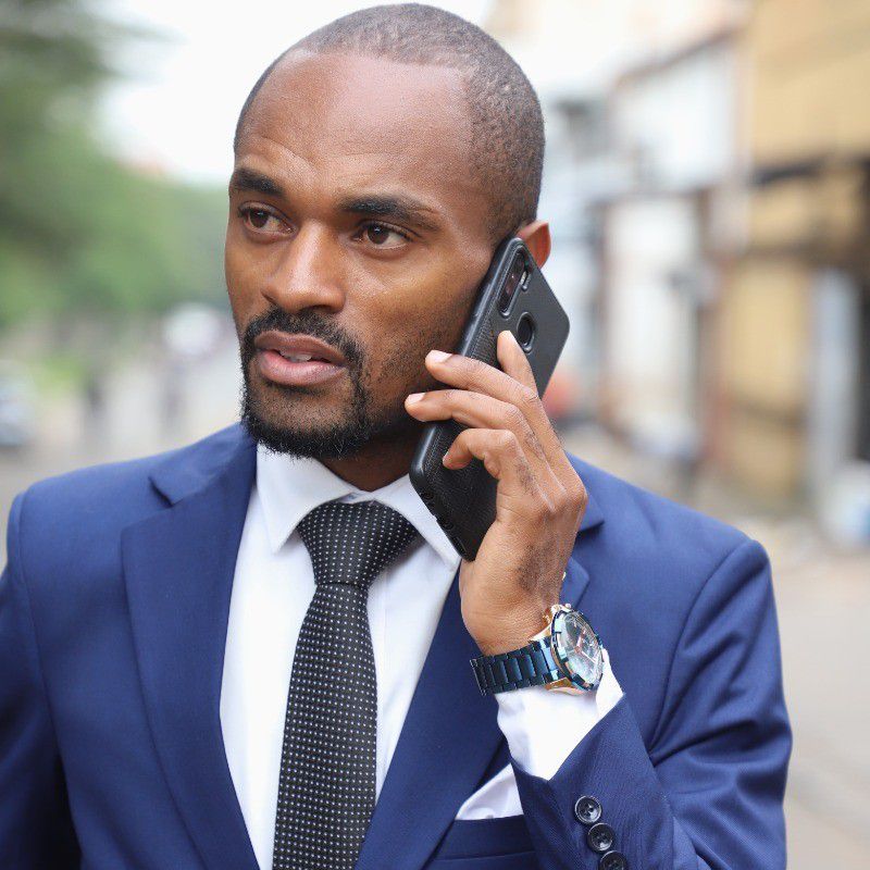 The new Crime & Investigations Editor at Citizen TV Franklin Wallah
